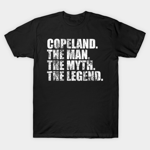 Copeland Legend Copeland Family name Copeland last Name Copeland Surname Copeland Family Reunion T-Shirt by TeeLogic